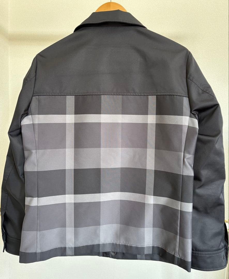 Black Label Crestbridge Gray Check Pattern Men's … - image 2