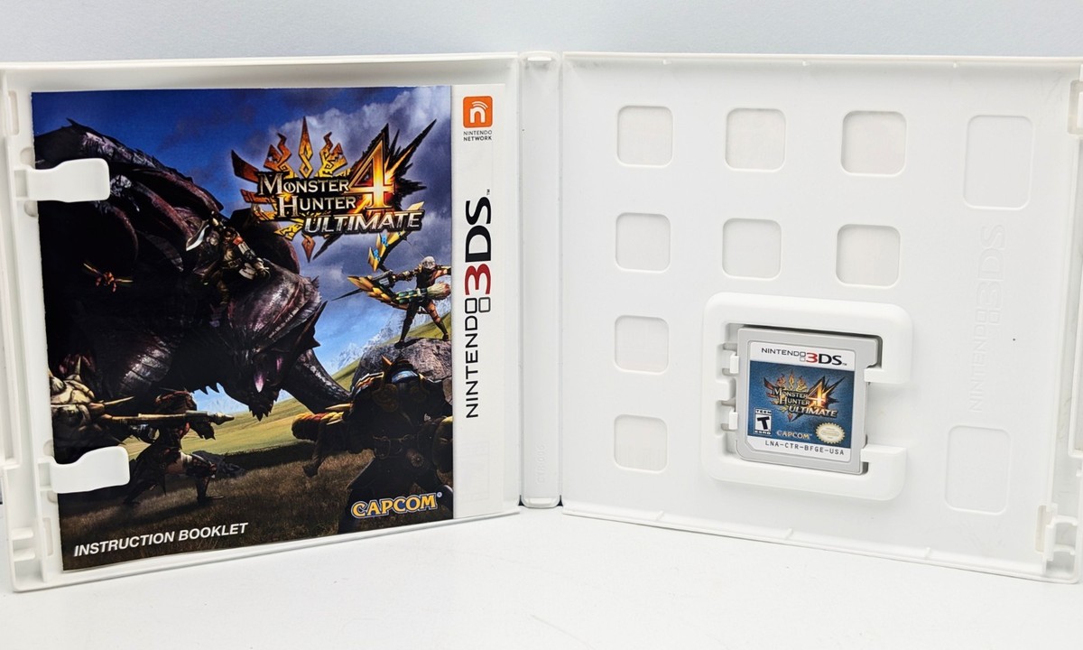 Monster Hunter 4 Ultimate Nintendo 3DS CIB 13388305193| eBay