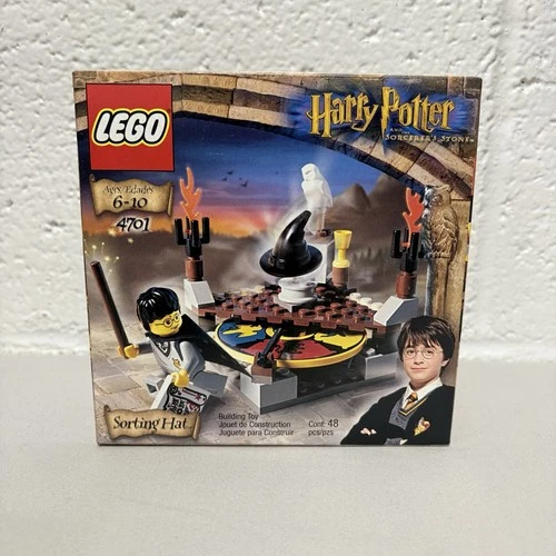 Lego  Harry Potter 4701 The Sorting Hat NEW sealed vintage SMALL SET