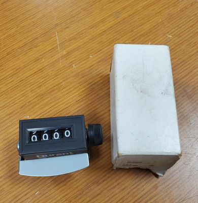  NEW DURANT 4-X-2 ANALOG FOUR DIGIT MECHANICAL TIMER 21619-400