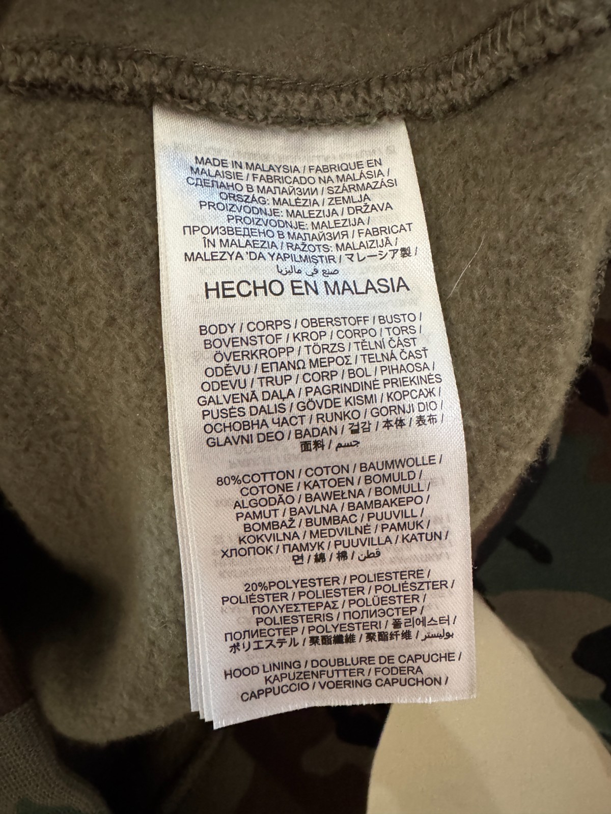 Nike NCAA Iowa Hawkeyes Football Team Issue PE Salute To Service Hoodie Mens L thumbnail 8