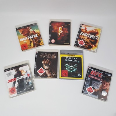 Playstation 3 Spiele Bundle: Dead Space, Resident Evil, Max Payne, Just Cause
