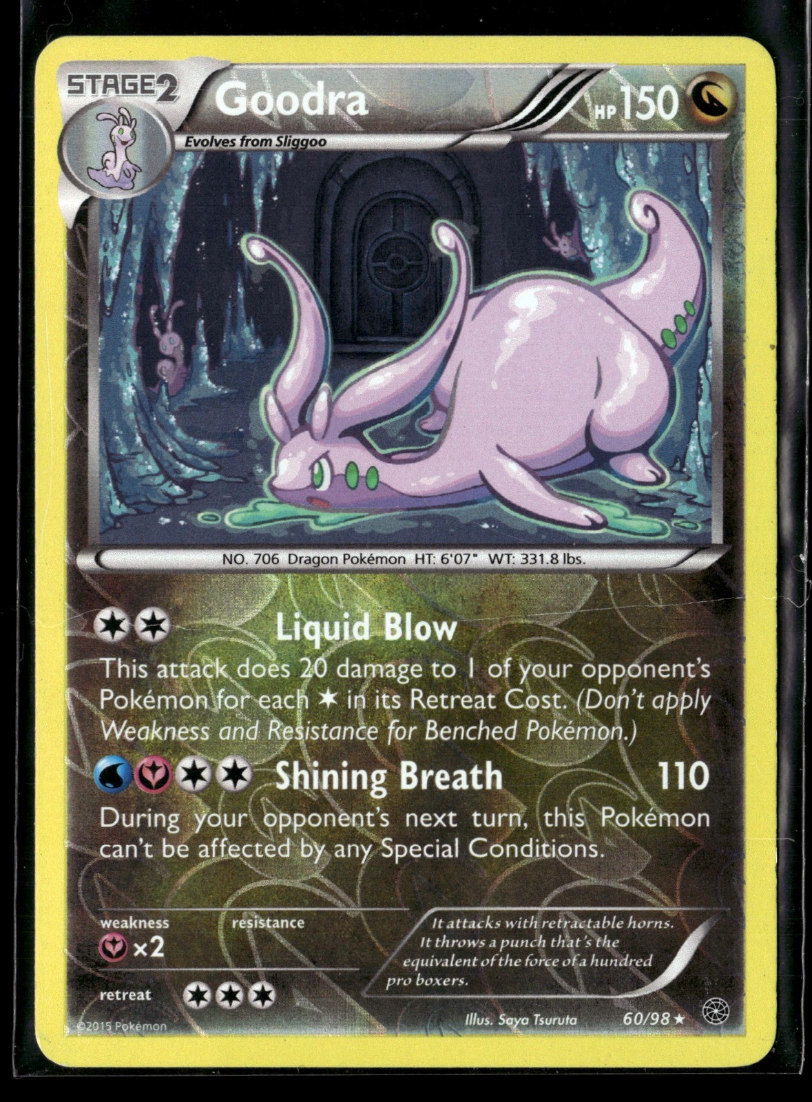 Goodra 60/98 Reverse Holo XY - Ancient Origins MP