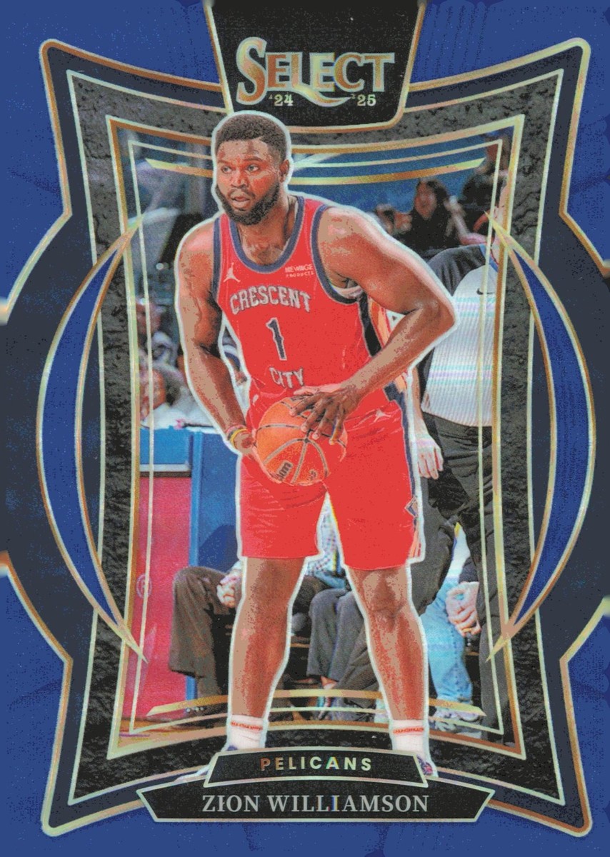 2024-25 Panini Select #28 Zion Williamson Blue Prizm | eBay