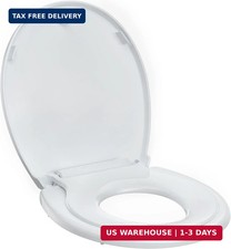 Toddler Toilet Seat,Round Toilet Seat Cover with Quick-Release Design, Child and