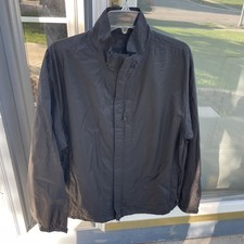 Walter Hagen Golf Jacket Men’s Black Rain Waterproof Windbreaker - Med
