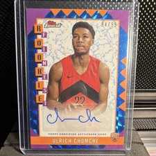 2024-25 Topps Finest Ulrich Chomche Rookie Autograph /99 #RFA-UC
