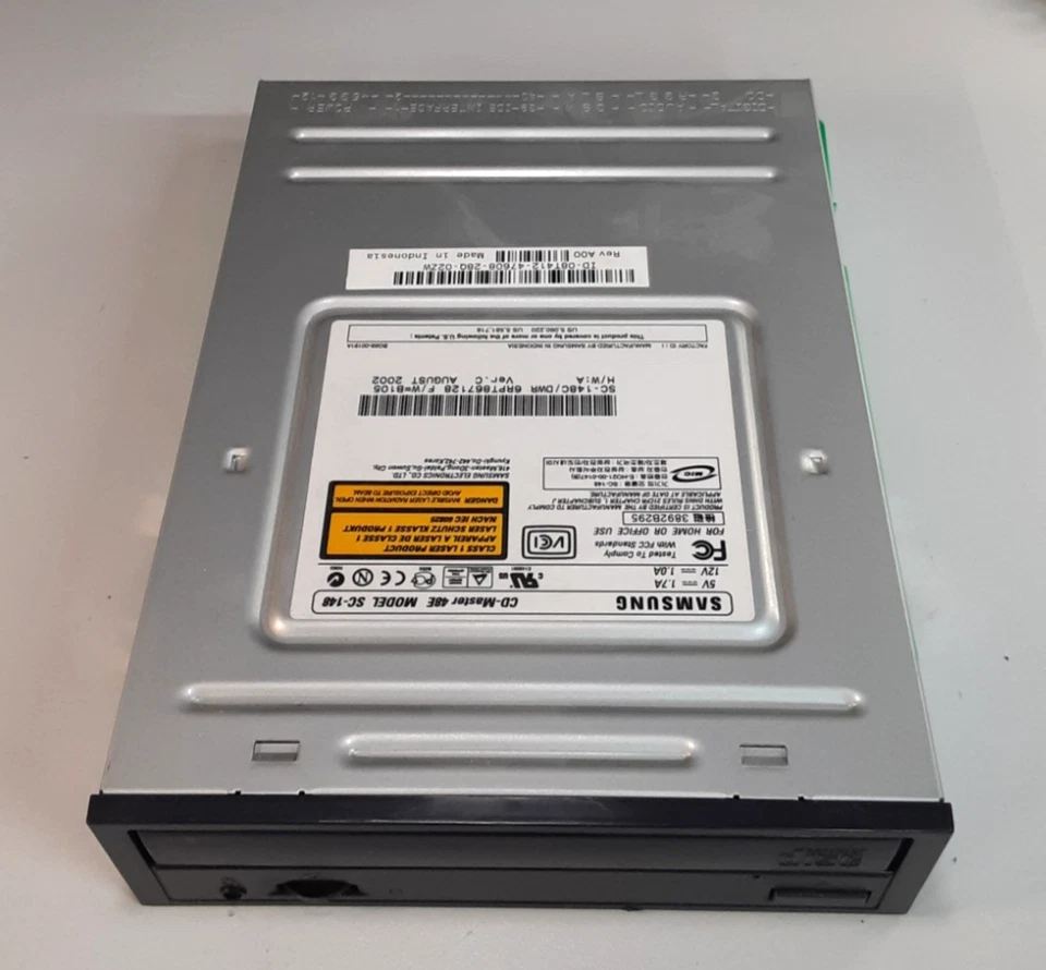 Toshiba Samsung CD-Master 48E Model SC-148 Desktop IDE CD Rom Drive - Image 3 of 4