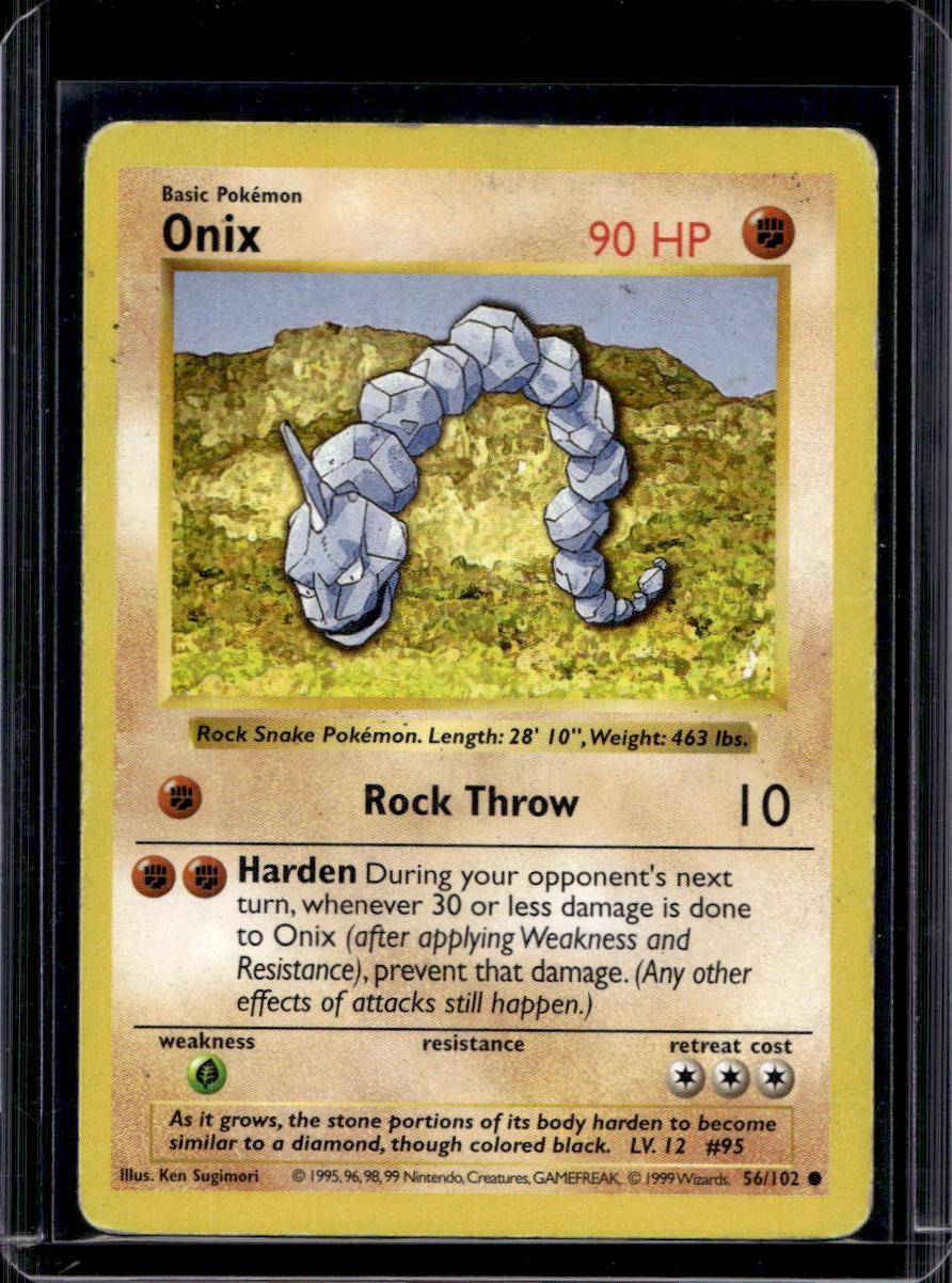 Onix Base Set (Shadowless) #056/102 MP