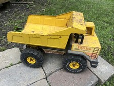 Vintage 80s Tonka Turbo Diesel Dump Truck XMB-975 Pressed Steel 1980s USA Made