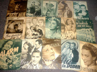 15 Filmprogramme Illustrierter Film Kurier (BFK) Konvolut