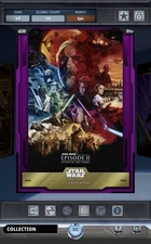 Star Wars Card Trader Illustrated 2025 Attack of the Clones CTI 125cc Epic