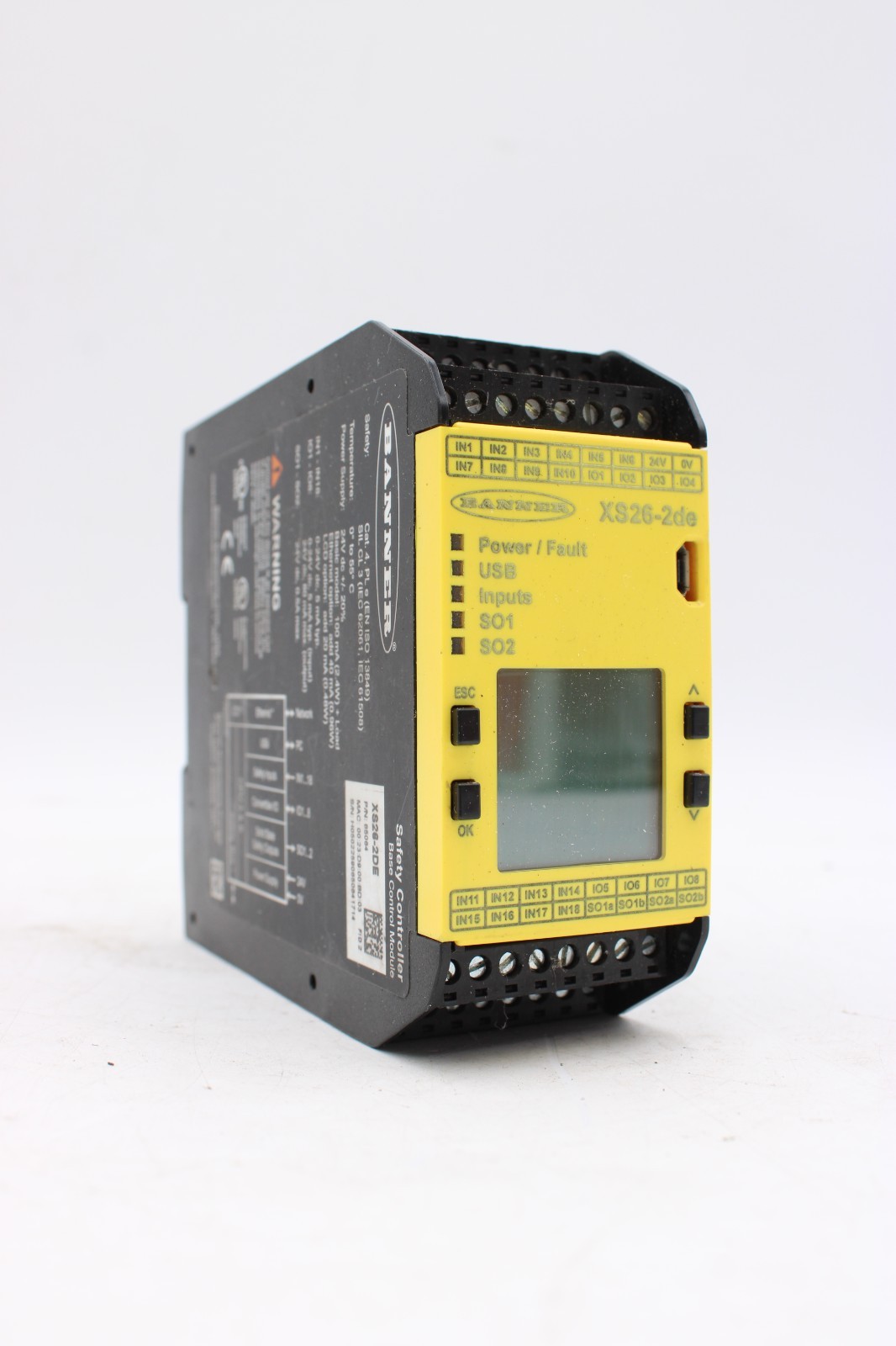 Banner XS26-2DE Safety Controller