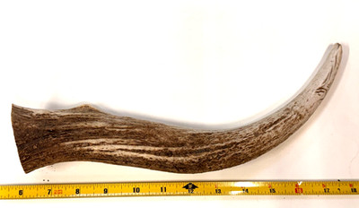 large natural real elk antler rustic handle carving crafts pet treat toy antlers