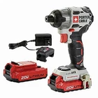 Porter-Cable PCCK647LB 20V MAX 1/4" Impact Driver Kit w/2 Batteries (1.5 Ah) New