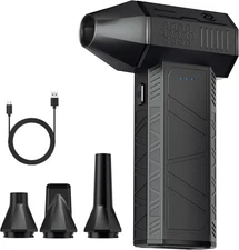 Compressed Air Duster, 130,000RPM Super Power Electric Air Duster