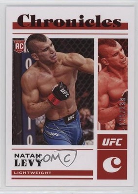 2023 Panini Chronicles UFC Rookies Red 131/199 Natan Levy #92 Rookie RC 0b11