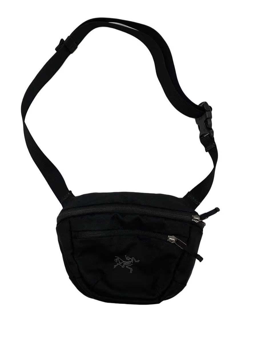 ARC'TERYX Shoulder Bag Nylon Black Solid Color