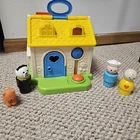Vintage 1984 Fisher Price Discovery Cottage 136 Complete Jumbo Little People