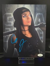 Cora Jade WWE TNA Signed 8x10 Photo JSA Cert.