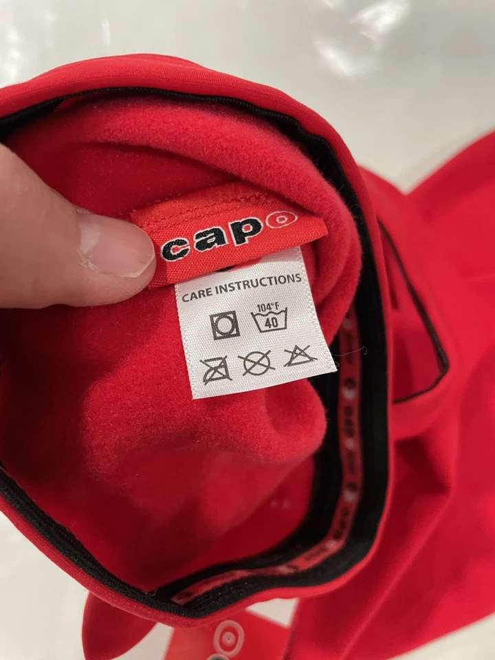 全新 Capo Forma 骑行护腿器 尺寸 S,中号 红色 — 第 4/4 张图片