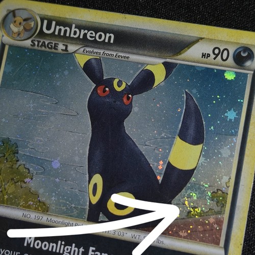 FART SWIRL 🌀💫 Umbreon 22/95 Call of Legends Holo Rare Nintendo Pokemon Card