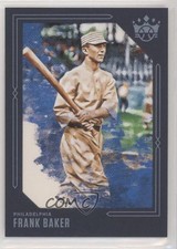 2020 Panini Diamond Kings Blue Frame Home Run Baker Frank Baker #38 HOF 8yu
