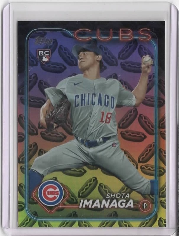 2024 Topps Holiday Hot Dogs #442 Shota Imanaga