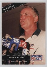 1992 Pro Set '91 Replay Don Shula Week Four #40 HOF 0do5