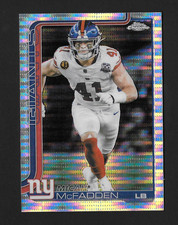 2025 Topps Chrome #232 Micah McFadden Pulsar Refractor