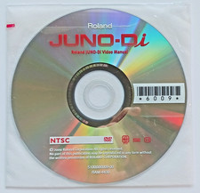 Roland JUNO Di Synthesizer Keyboard DVD Video Owner's Manual Disc in Sleeve, OOP