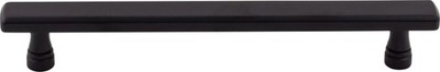 Top Knobs TK855BLK Kingsbridge Pull 6 5/16'' (c-c) Flat Black