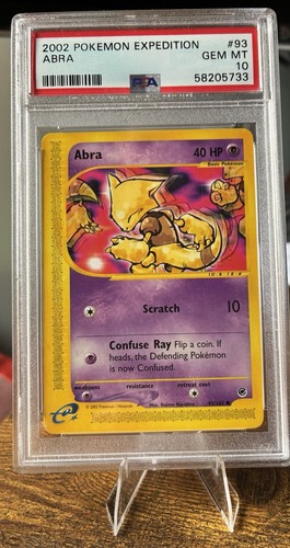 Abra graded PSA 10 for sale on eBay