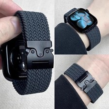 Nylon Band For Apple Watch iWatch Strap 38-49mm Series 5-11 SE Ultra