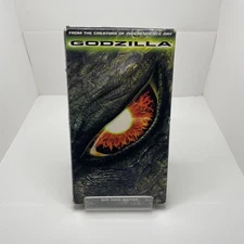 Godzilla (VHS, 1998) Matthew Broderick, Sci-Fi, Toho, 90s, Horror, Kaiju,Monster