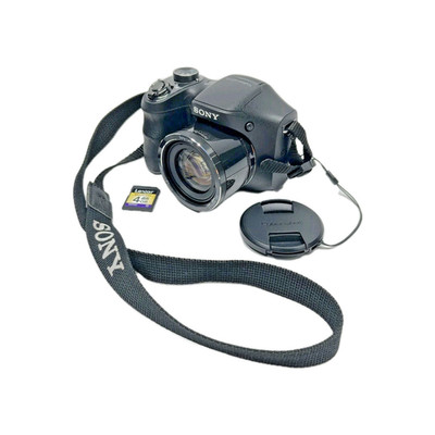 Sony Cyber-Shot DSC-H200 Schwarz Digitalkamera - 20.1 MP 26x Zoom Digicam