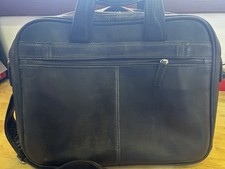 Osgoode Marley Brown Leather Messenger Bag Satchel/Briefcase Made In USA