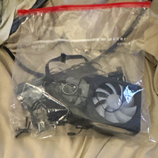 Pack of 3 Black ARGB Computer Case Fan with Mounting Screws and Assorted Cables