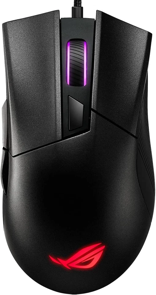 ASUS ROG Gladius II Core Lightweight, Ergonomic, Wired Optical Gaming Mouse...  - Image 2 of 4