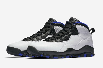 white blue and black 10s