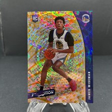 2020-21 Revolution Fractal James Wiseman Rookie #101 Golden State Warriors RC