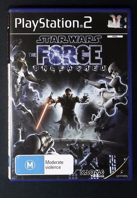 Z0225 Playstation 2 Star Wars Force Unleashed with booklet Used Game PAL