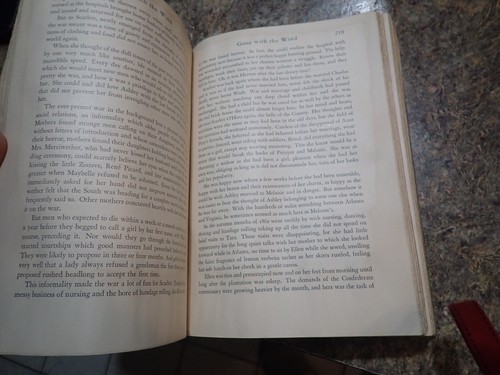 Gone with the Wind June 1936 Margaret Mitchell - 1st Edition - damage - Picture 9 of 13