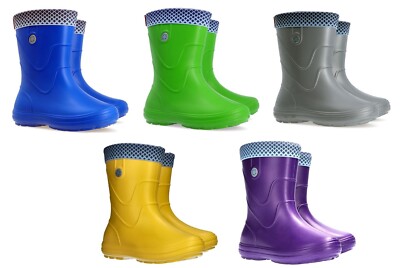 Demar VIBES KINDER GUMMISTIEFEL ISOLIERTE LEICHTE REGENSTIEFEL