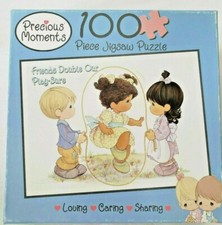VTG Precious Moments "FRIENDS DOUBLE OUR PLAY-SURE" Puzzle 100pc. New  Sealed