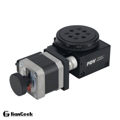 Electric Rotating Platform Motorized Precision Rotary Stages Table Diameter