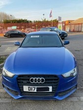 FOR BREAKING AUDI A5 SLINE 2014 QUATTRO TDI 3.0 DIESEL 7 SPEED S-AUTO IN BLUE