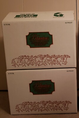 (Quantity 2) Blanton's Bourbon Boxes - Empty Boxes