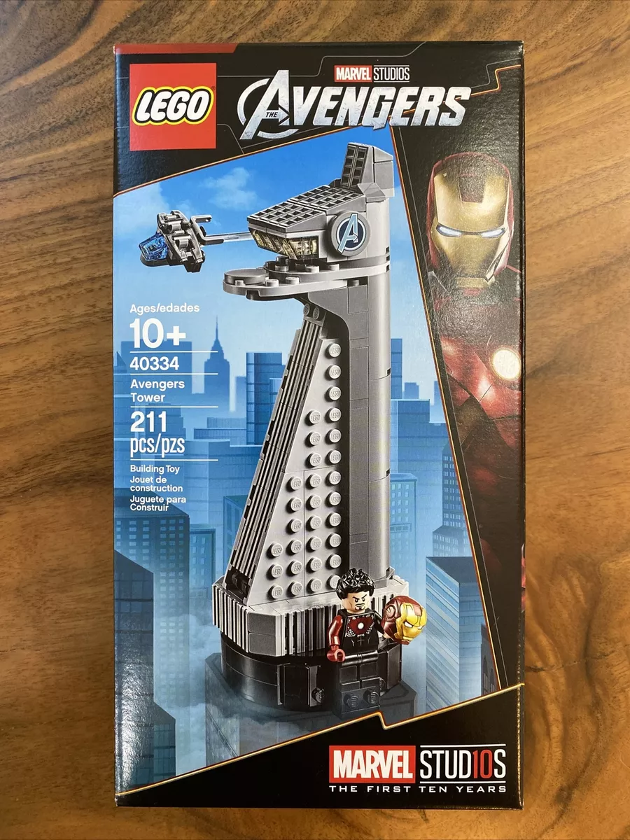 Lego Marvel Avengers Tower (40334) - Retired And Rare Special GWP Stark