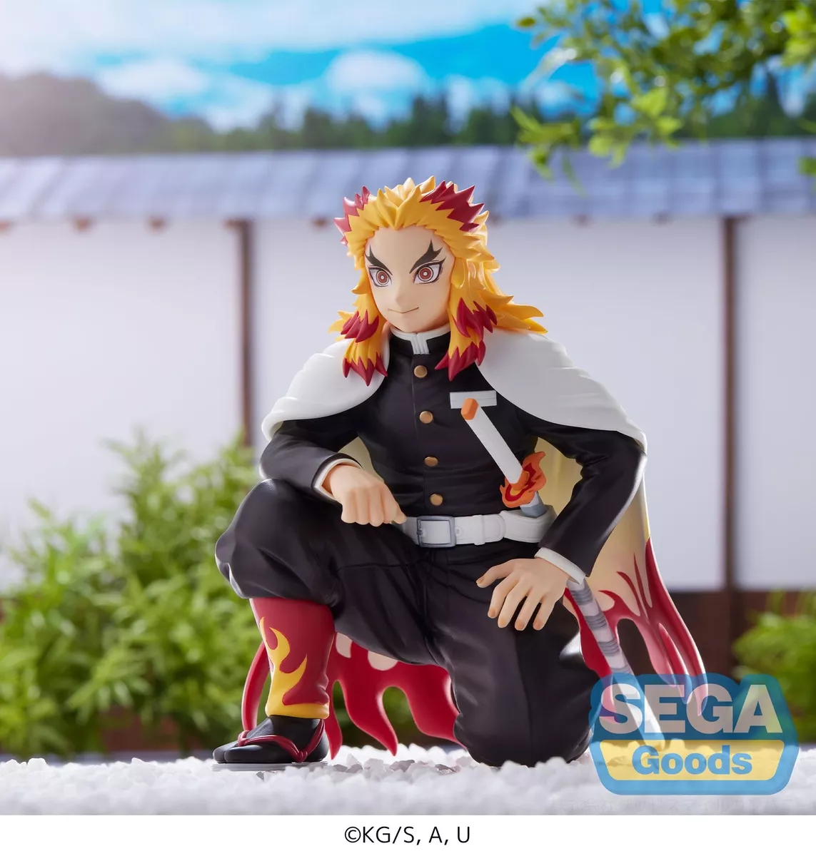 Demon Slayer: Kimetsu no Yaiba Kyojuro Rengoku Premium Perching Figure